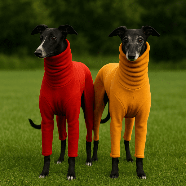 Whippet  and greyhound fleece pyjamas - Image 2