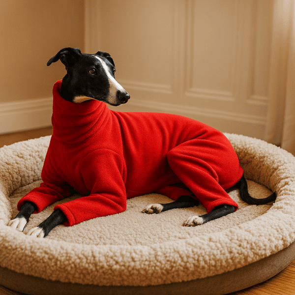 Whippet  and greyhound fleece pyjamas - Image 10