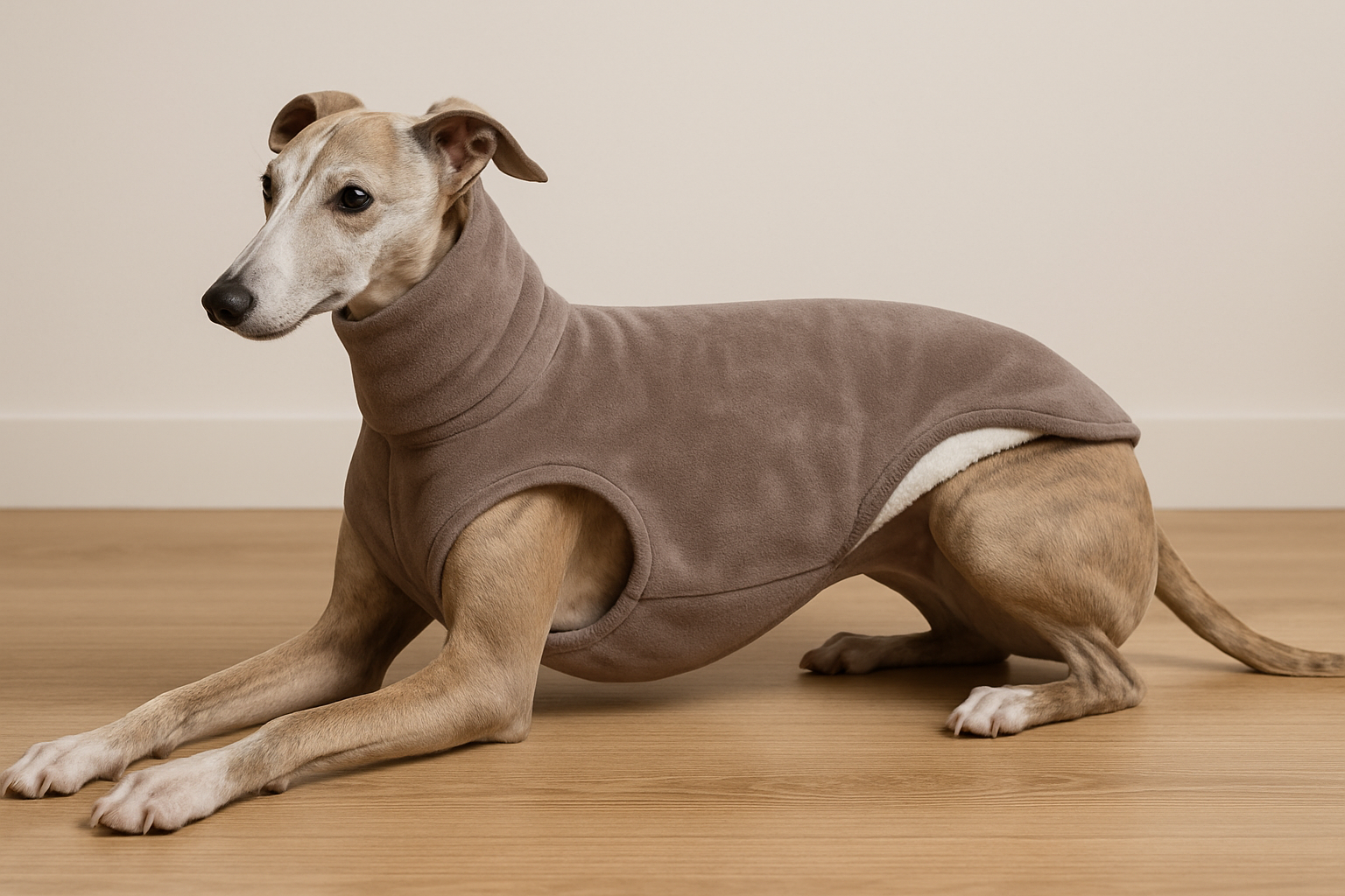 Luxury Sherpa Fleece Sweater for Whippets & Greyhounds - Image 2