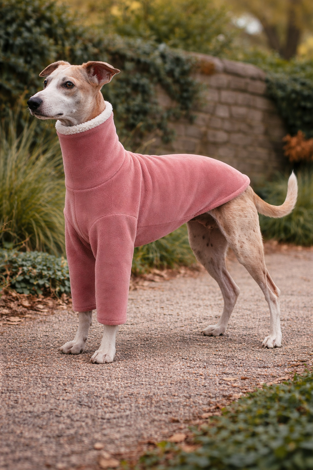Whippet and greyhound Pyjamas – 2 Leg, Stretchy & Fully Lined In Sherpa - Image 6