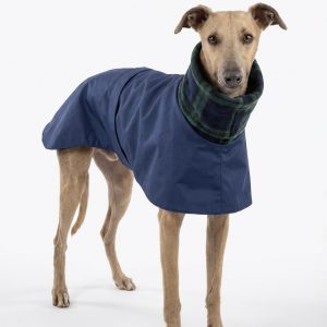 Whippet Waterproof Fleece Lined Coat – Warm Winter Dog Coat for Whippets, Greyhounds & Lurchers
