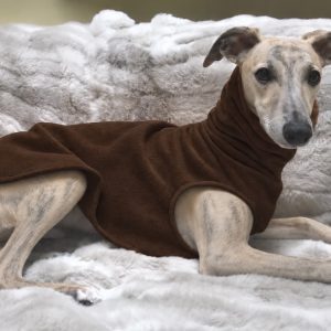 Whippet Fleece Jumper – Warm Dog Sweater for Greyhounds & Lurchers