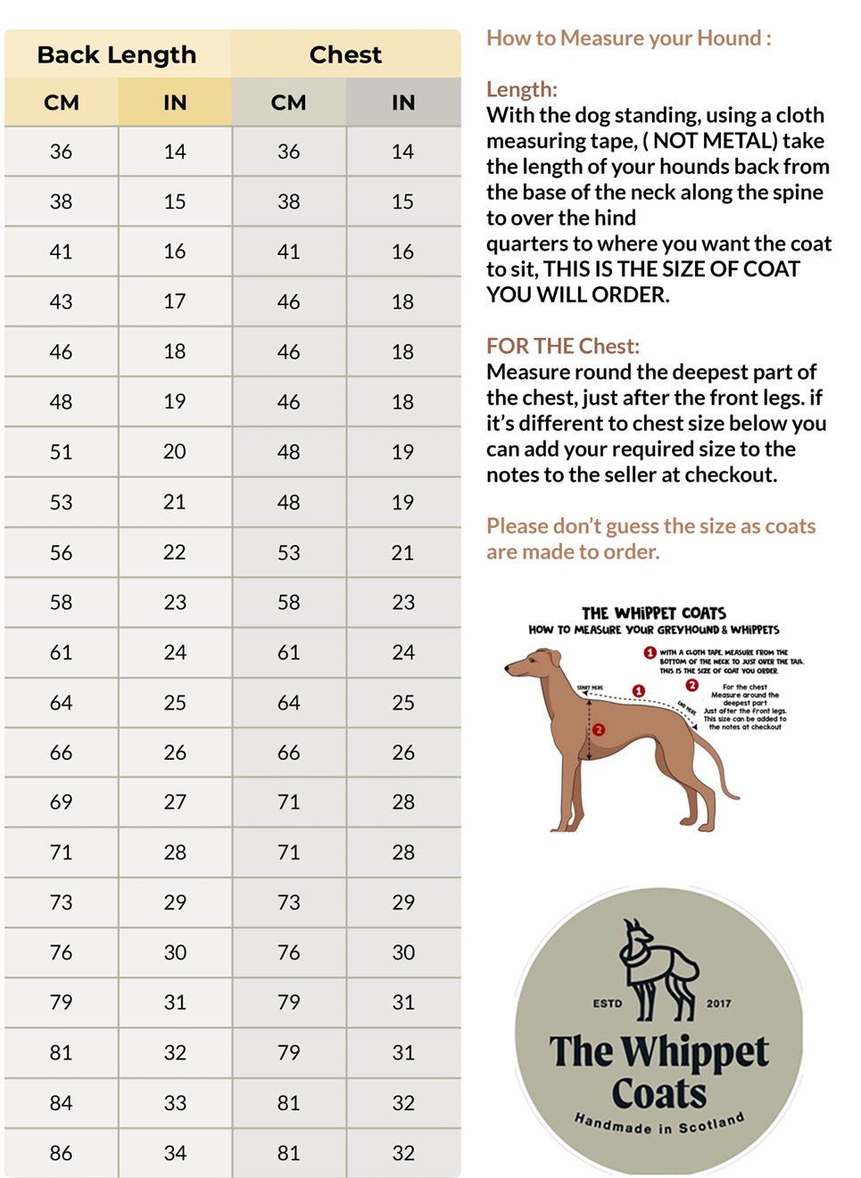 Hi Vis Whippet Coat Hi Vis Greyhound Coat - Image 5