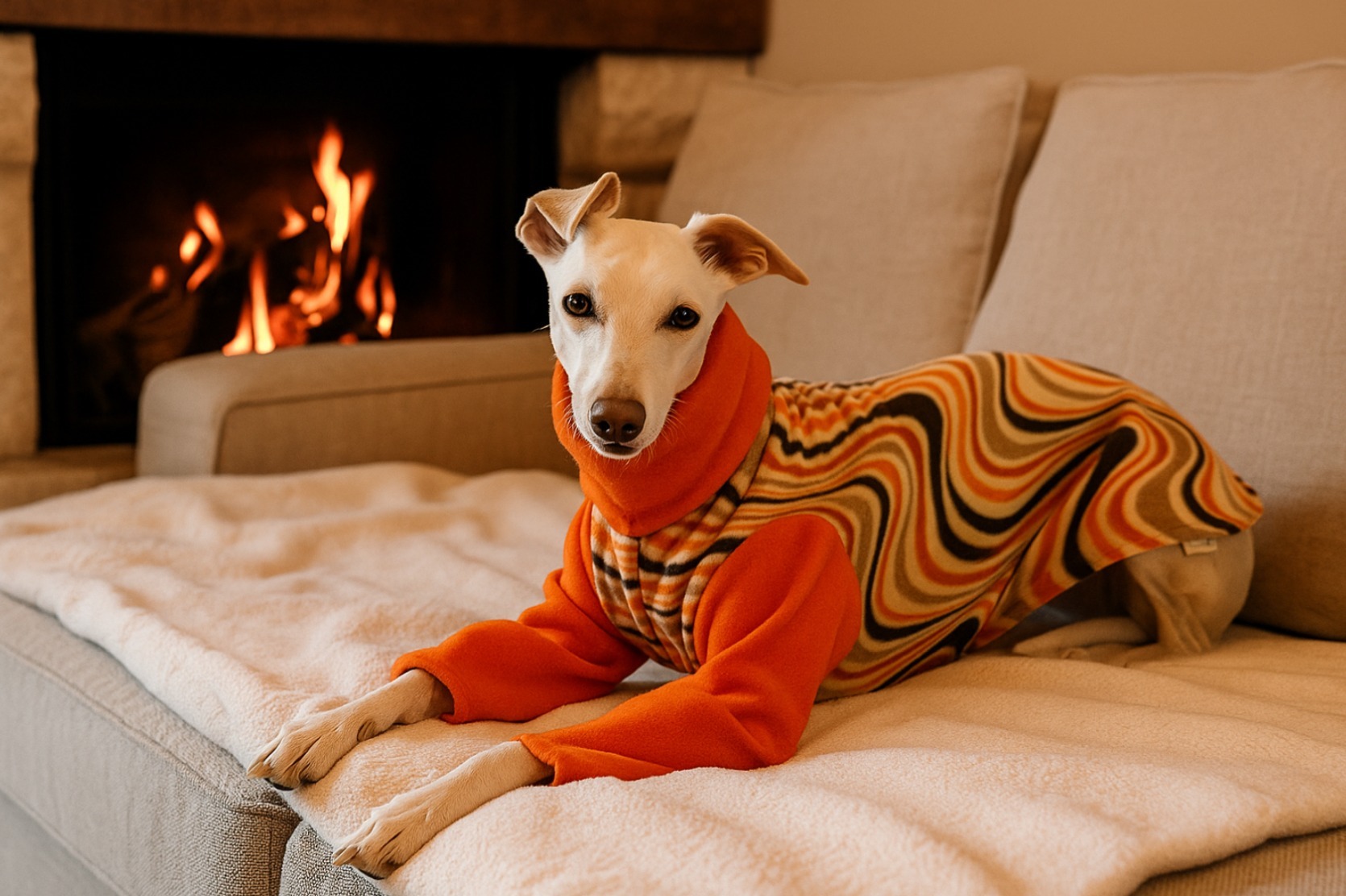 Whippet greyhound pyjamas