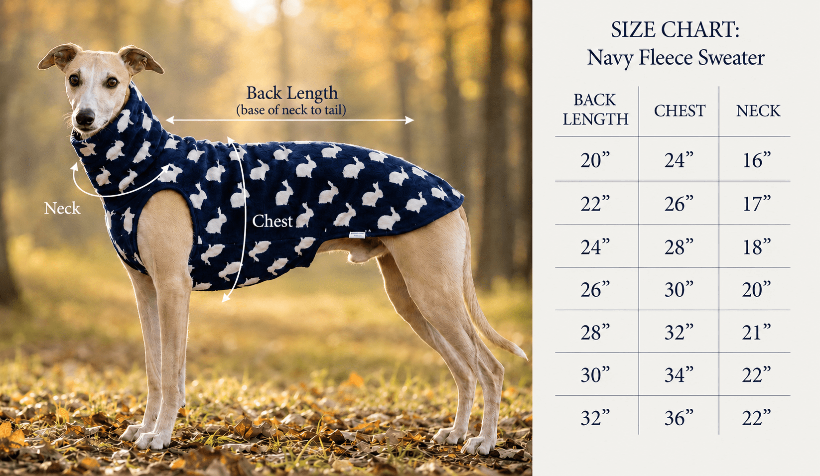 Whippet Fleece Jumper – Handmade Sighthound Sweater for Whippets, Italian Greyhounds & Greyhounds - Image 4