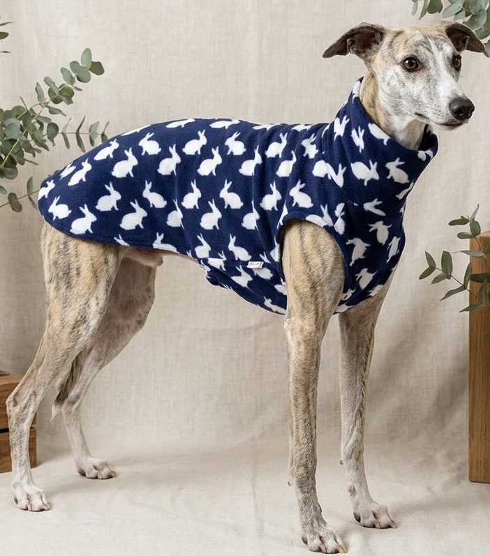 Whippet Fleece Jumper – Handmade Sighthound Sweater for Whippets, Italian Greyhounds & Greyhounds - Image 6