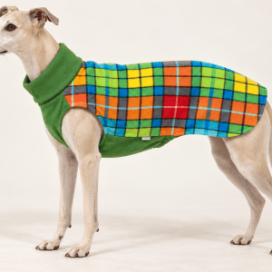 Whippet & Greyhound Tartan Fleece Jumper – Limited Edition