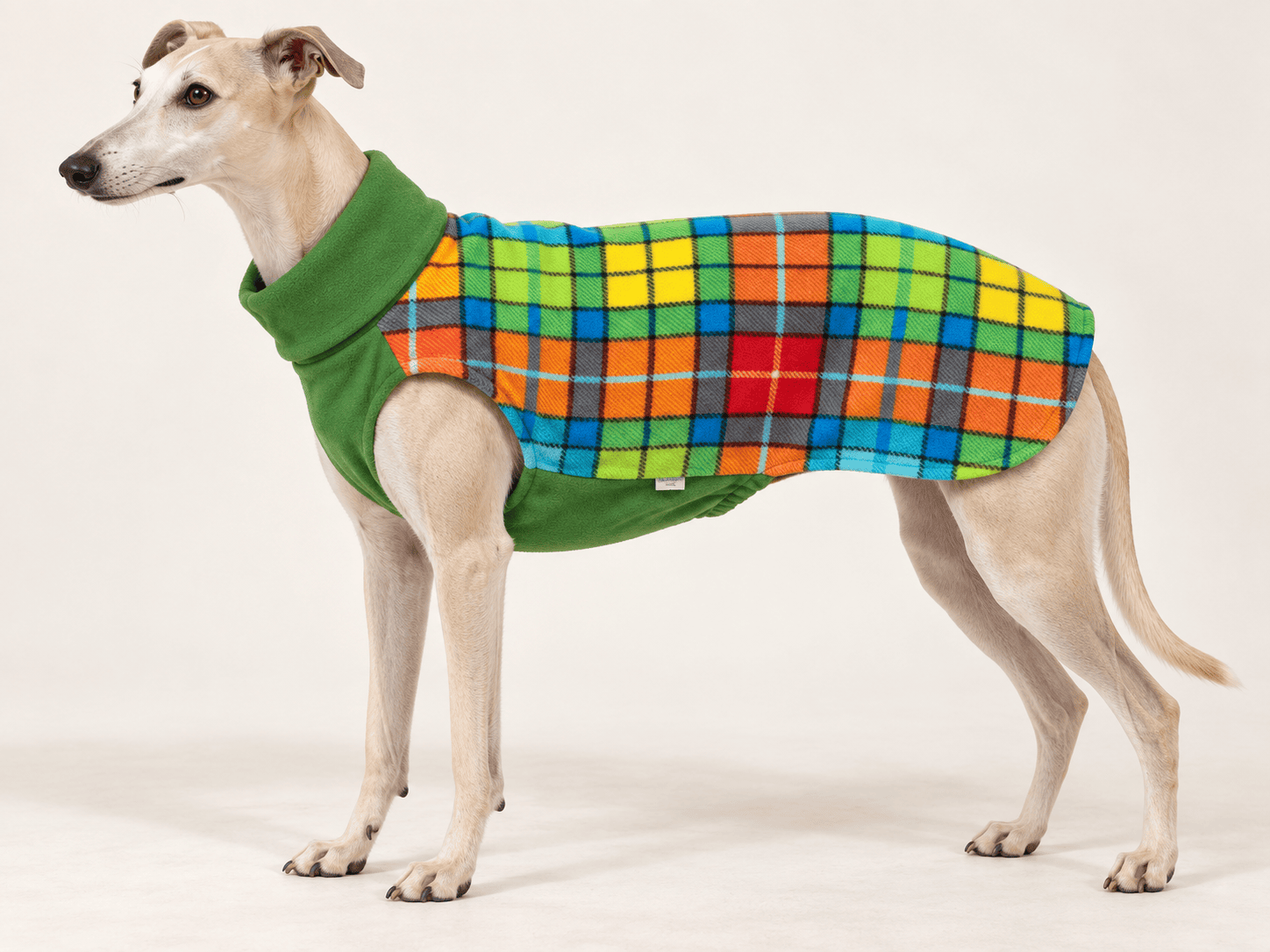 Whippet & Greyhound Tartan Fleece Jumper – Limited Edition